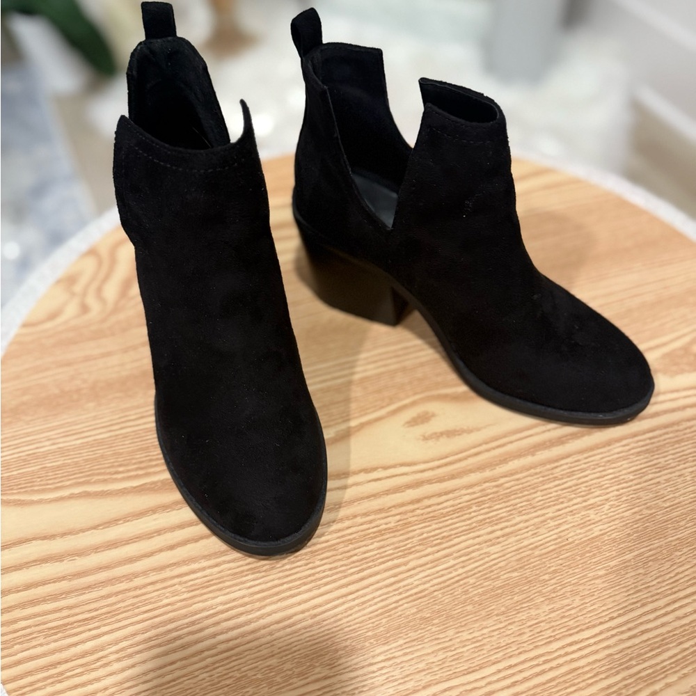 Amazon Black Ankle Booties
